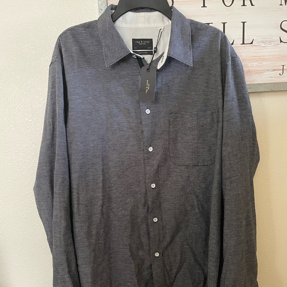 Rag and bone button up shirt
